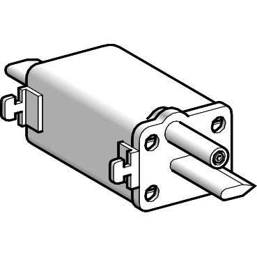 Schneider Electric Cartouche Fusible Din 0 à Couteaux Gg 125 A Sans Voyant