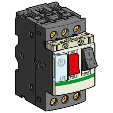 Schneider Electric Disjoncteur Disj.Mot.0,1-0,16 Plus Add.