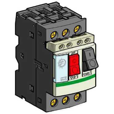 Schneider Electric Disjoncteur Disj.Mot.0,16-0,25 Plus Add.