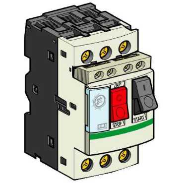 Schneider Electric Disjoncteur Disj.Mot.0,40-0,63 Plus Add.