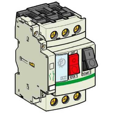 Schneider Electric Disjoncteur Disj.Mot.1-1,6 Plus Add