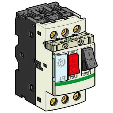 Schneider Electric Disjoncteur Disj.Mot.2,5-4 Plus Add