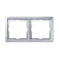 Plaque finition double Artec, aluminium