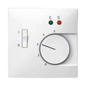 Enjoliveur Artec pour thermostat de chauffage par le sol, blanc