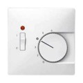 Enjoliveur Artec pour thermostat avec marche / arrêt, blanc