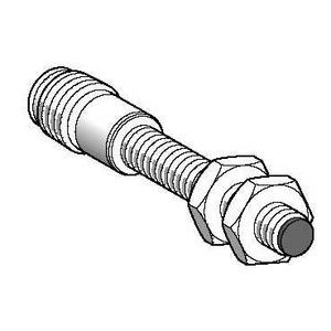 détecteur inductif XS4 cylindrique M8 Sn 2,5 mm connecteur ½