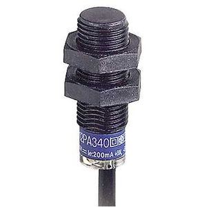 détecteur inductif XS4 cylindrique M12 Sn 4 mm câble 2m