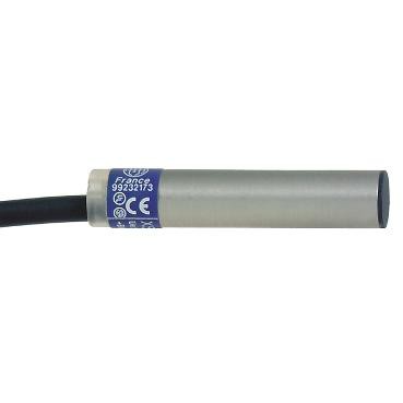 DETECTEUR INDUCTIF CYL COURT L06 12 24VDC NPN NO 3FILS NOY PORTEE 1,5MM CABLE 2M