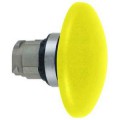 Harmony tête de bouton poussoir Ø 60 mm - Ø22- jaune