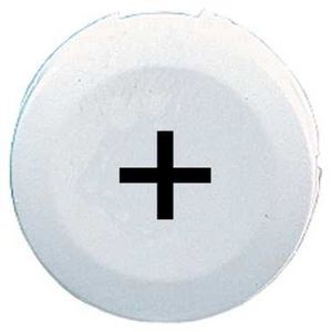 capsule lisse plus blanc pour poussoir rond diam 16