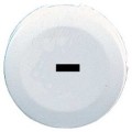 capsule lisse blanc pour poussoir rond diam 16