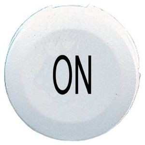 capsule lisse ON blanc pour poussoir rond diam 16