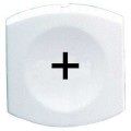 capsule lisse plus blanc pour poussoir carré diam 16