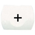 capsule lisse plus blanc pour poussoir rectangulaire diam 16