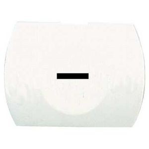 capsule lisse blanc pour poussoir rectangulaire diam 16