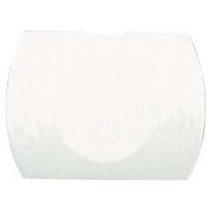 capsule lisse blanc pour poussoir rectangulaire diam 16