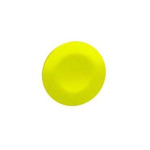 Harmony capsule de bouton-poussoir jaune non marqué - jeu de 10
