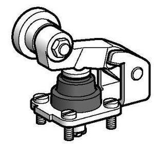 tête pour interrupteur de position ZC1A levier à galet déporté