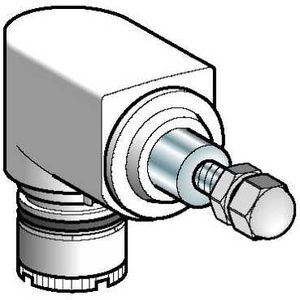 tête pour interrupteur de position ZCE poussoir réglable de côté