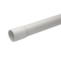 Mureva tube - conduit - tuliped ends - grey - 3 m - Ø40 mm