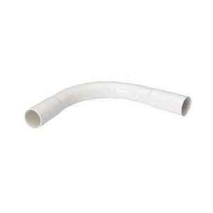 Mureva tube - bend - white - Ø20 mm