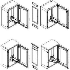 Kit juxtap.horizontal  PLA12x4