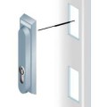 Retractable handle lock with 6square insert 