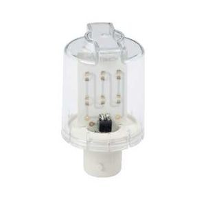 LED BA15D - FLASHING LIGH T-120 V WHITE S