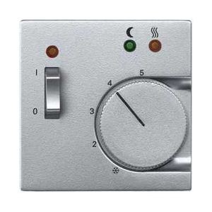Enjoliveur M-Plan pour thermostat de chauffage par le sol, aluminium