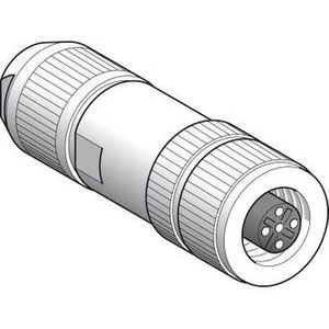 CONNECTEUR BLINDE MALE, M 12, 5 BROCHES,