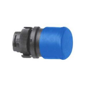 tête pour bouton poussoir diam 30 mm  diam 22 bleu