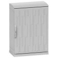 Armoire Outdoor Poly.PLAZTR HD 1500x750x620 ral7035 IP55IK10 toit+soc+ser.1242E