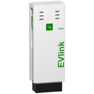 Evlink borne de recharge parking 2xT3 Borne sur pied 22kW avec RFID