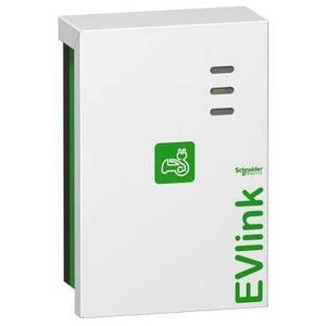 Evlink borne de recharge parking 1xT3 coffret mural 22kW