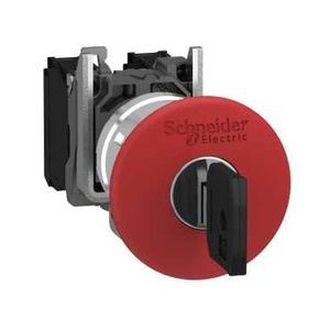 Bouton Poussoir Cp De Pg Noir Diam 40 Mm