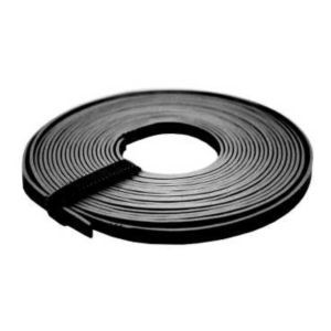 Cable Plat Noir Droit Awg 26 Rouleau 20 M