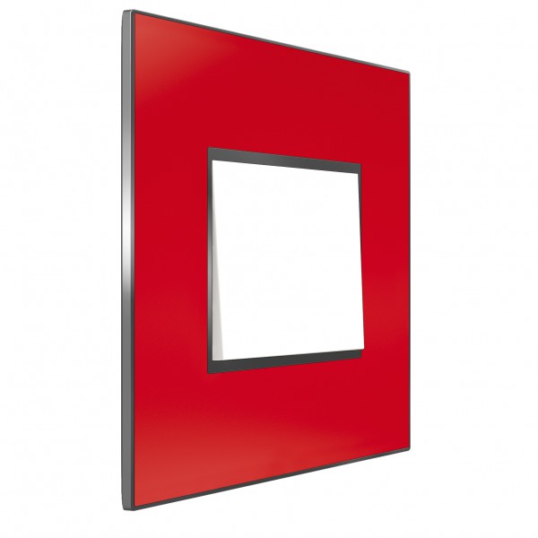 Arnould plaq 1p  rouge satin