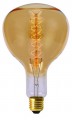 Girard sudron - Lampe poire R180 métal filament spiral 40W E27 2000K 130Lm ambre