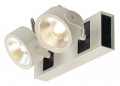 SLV by Declic KALU LED 2 applique/plafonnier, blanc/noir, LED 34W, 3000K, 24°