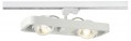 SLV by Declic LYNAH LED, spot double, blanc, LED 32W 3000K, 24°, adaptateur rail 3 all