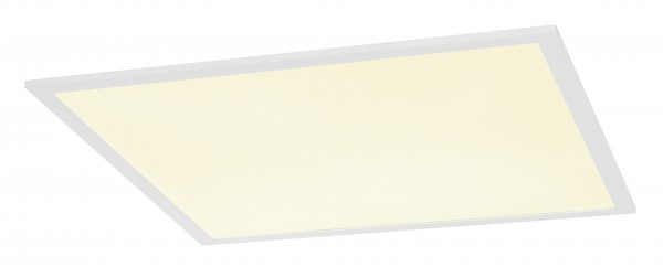 SLV by Declic I-VIDUAL LED Panel pr plafond à dalles, 62x62cm, UGR<19, 4000K, blanc