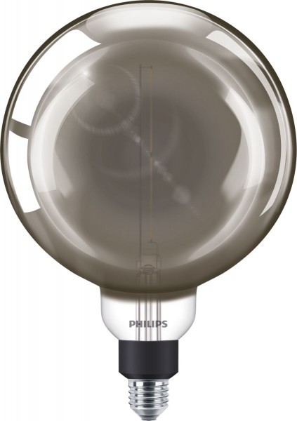 Modern Giant LEDglobe Filament Smoky Dim 6,5-25W E27 4000K Fumée