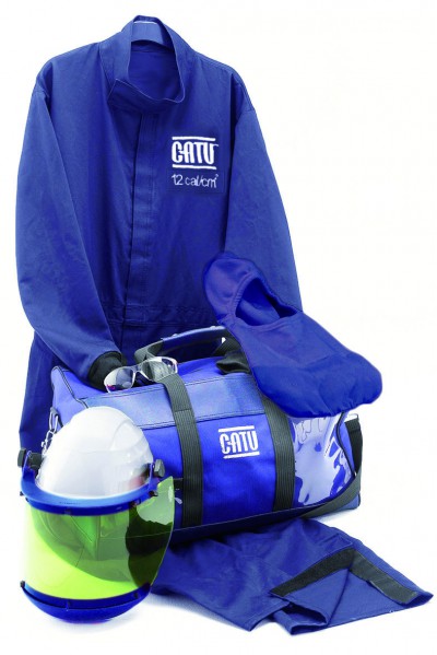 Kit arc flash 12cal veste bleue m       