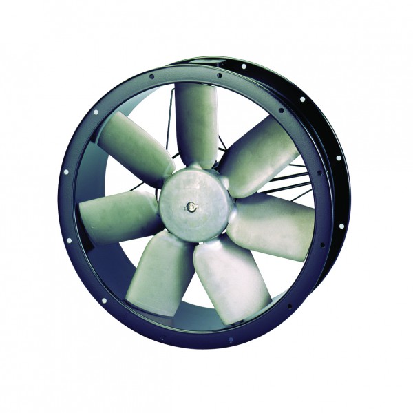 Ventilateur tubulaire alu ATEX, 10 940 m3/h, 6 poles, D630 mm, Tri 400V,pales L. (TCBT/6-630/L EX)