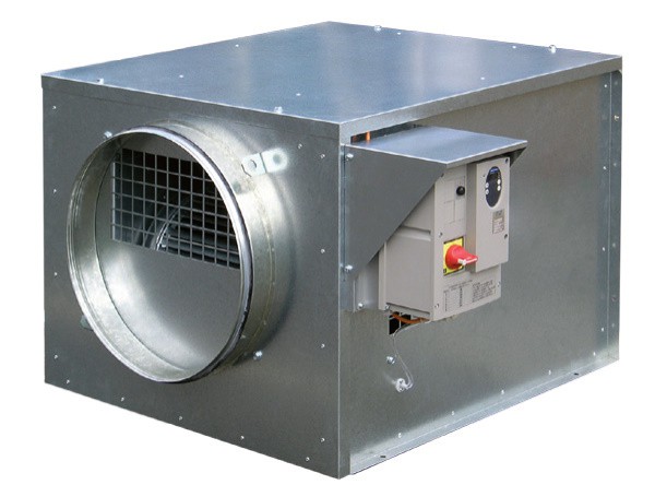 Caisson C4 Ecowatt isolé 25 mm, 500 m3/h, coudé à 90°. (CACB-N ECO 005-1 ISO)