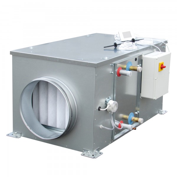 Centrale traitement d'air batterie eau chaude et eau froide 800 m3/h SD 250 mm. (CAIB 08/250 BCFR PROREG L)