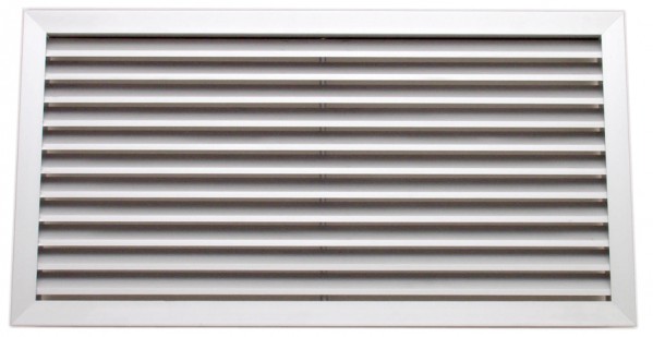 GRILLE FIXE SIMPLE DEFLECTION ALUMINIUM 800X150 MM. (GAF-A 800/150)