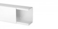 TA-E 120X80 W0 - Goulotte Non Cloisonnable 1 Couvercle TA-E Blanc