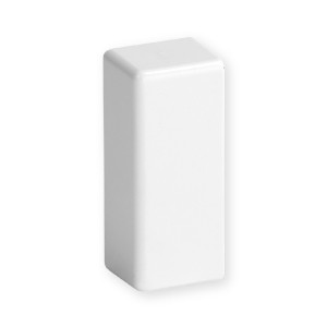 LM 40X17 W0 - Embout Moulure Distribution TA-E/TA-S Blanc