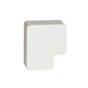 NPAN 40X25 W0 - Angle Plat Goulotte Distribution TA-E Blanc